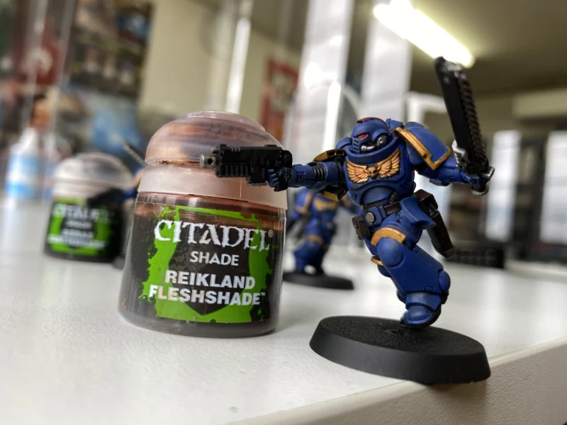 シタデルカラーの説明書②： 定番のシェイドカラーを3つ紹介