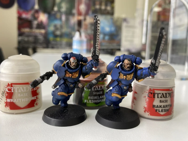 シタデルカラーの説明書②： 定番のシェイドカラーを3つ紹介