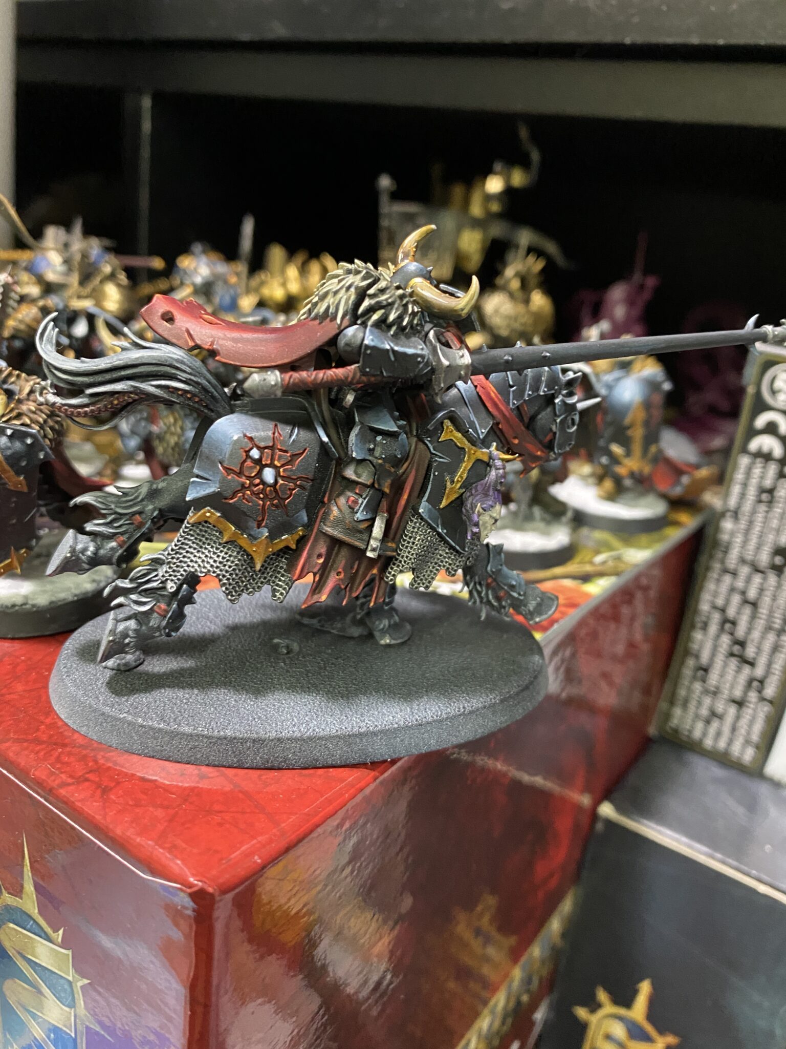 ケイオスナイトをペイントする①：マキヲGのかんたんミニチュア