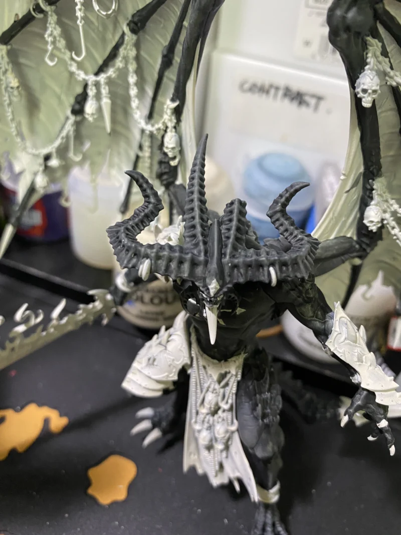 CHAOS DEAMONS】ベ＝ラコールさまをペイントする 【ケイオスディーモン 