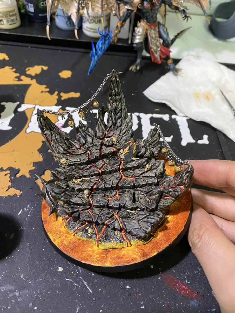 CHAOS DEAMONS】ベ＝ラコールさまをペイントする 【ケイオスディーモン 